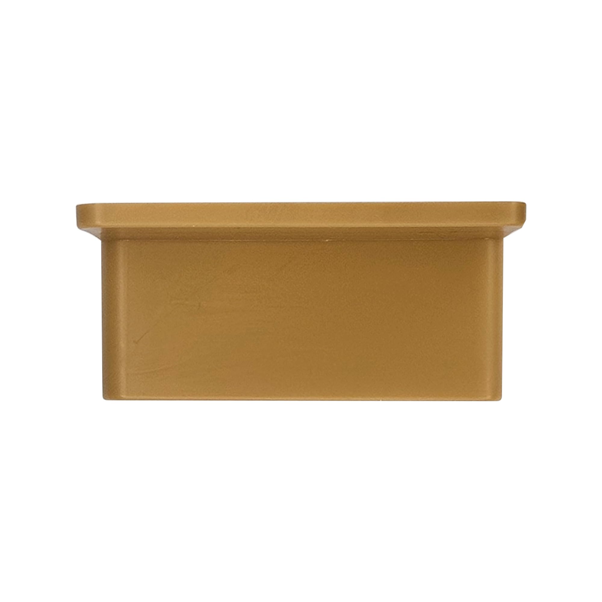 cyclingcolors 10 x uchwyt na listwy pojedyncze plastikowe mocowanie nasadki 53 mm x 8 mm do łóżka tuleja do łóżka siatka balustradowa brązowa