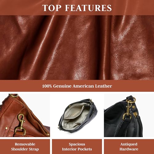 American Leather Co. Austin Shoulder Bags for Women3