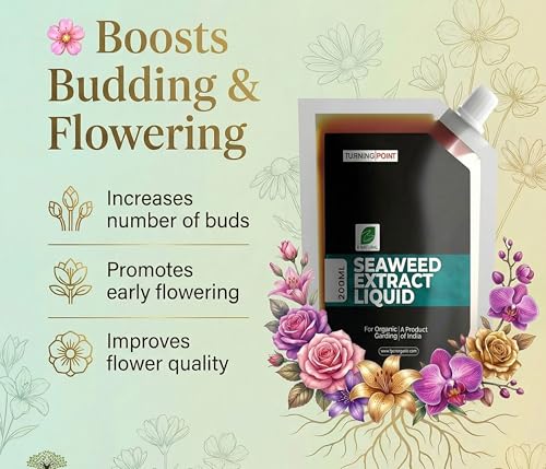 Image of B Natural Organic Seaweed Extract Liquid For Spray On Plants & Garden (1, Seaweed 200ml)