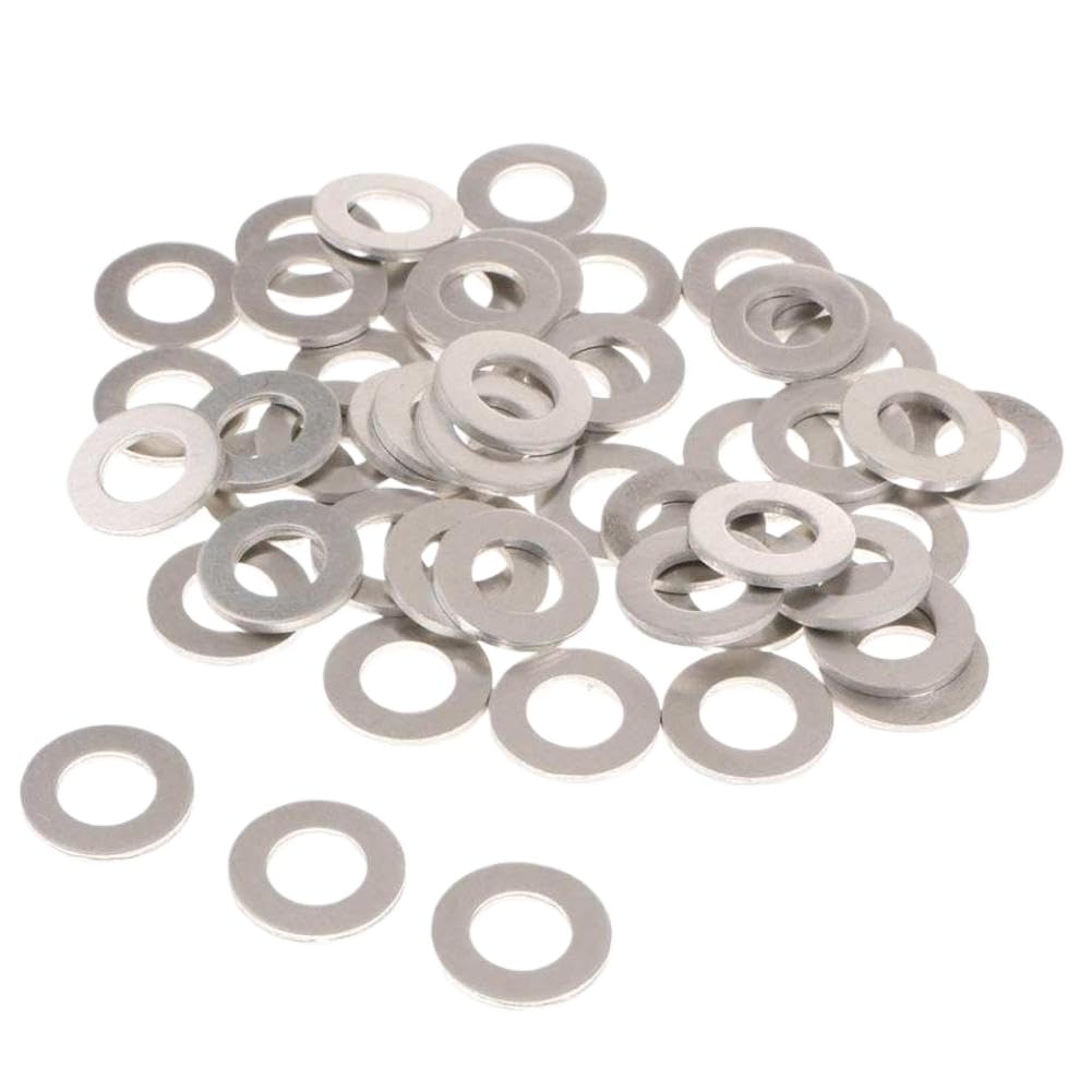 Rondelles d'écrasement de bouchon de vidange d'huile en aluminium, ID de 12 Mm, diamètre extérieur de 22 Mm, compatibles avec l'automobile et l'énergie