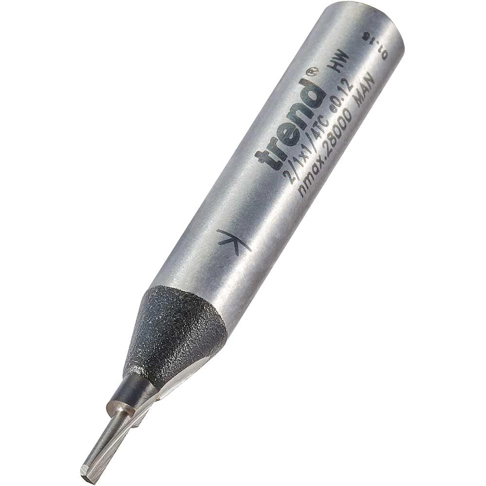 Trend Single Flute Cutter 1.6Mm Diameter Pk 1 2/1X1/4Tc