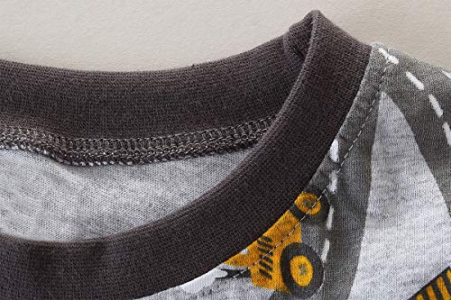 Bumeex Toddler Boys Cotton Clothing Sets Short Sleeve Tee and Shorts3