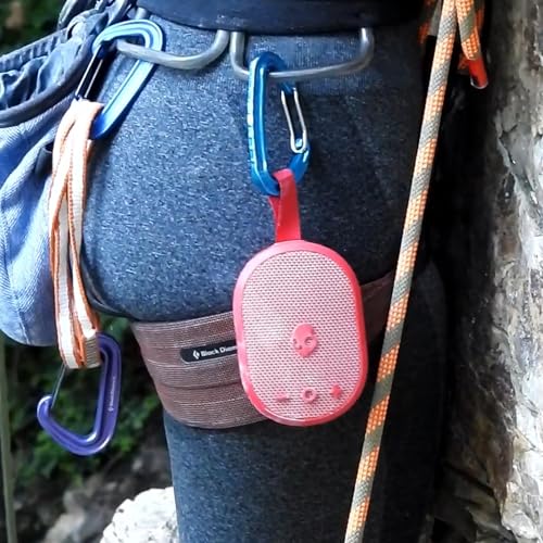 Image of Skullcandy Ounce Wireless Bluetooth Speaker - IPX7 Waterproof Mini Portable Speaker with 16 Hour Battery, Downward Firing Passive Radiator, and Ballistic Nylon Carry Strap
