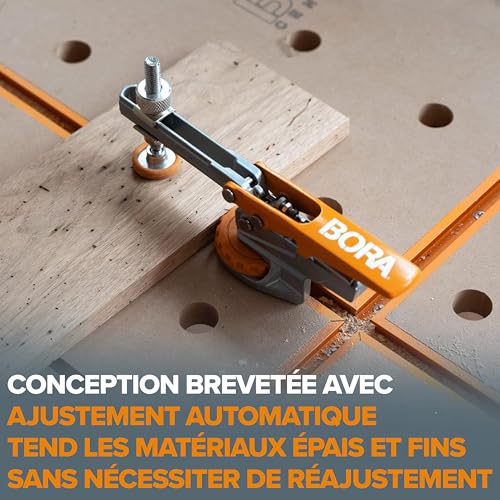 Pince de maintien pour rail en T pour sécuriser vos assemblages de menuiserie