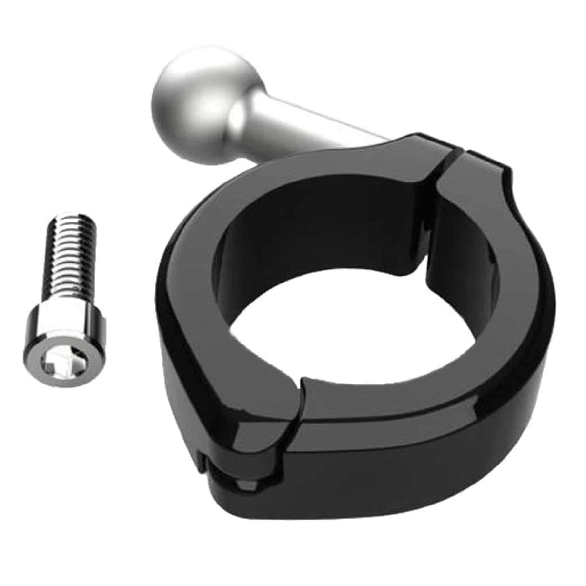 CIRO 1-1/4" Aluminum Bar Mount Black