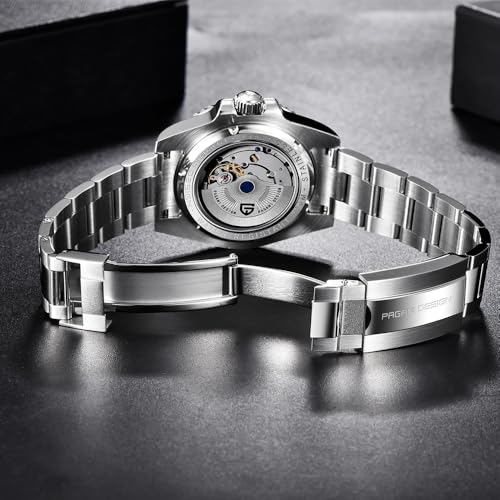 Image of Men Watch Pagani Design GMT Watches for Men Automatic 40MM Date 100M Waterproof Stainless Steel Sapphire Glass Mechanical Wristwatches PD-1662