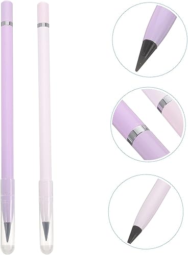 Miniatura 2 de Tofficu Lápices de metal, 2 lápices de metal para niños, sin corte, lápices de metal para niños