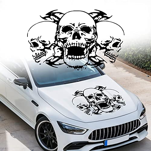 Jscarlife ST-F731-30 Skull Car Hood Sticker thumb #6