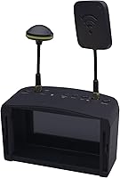 Vista 8 de EV800D FPV Goggles with DVR - 5.8G 40CH 5 Inch Screen Build in Antenna Battery for Analog FPV Camera and Transmitter FPV Drone RC Car Airplane Hobby