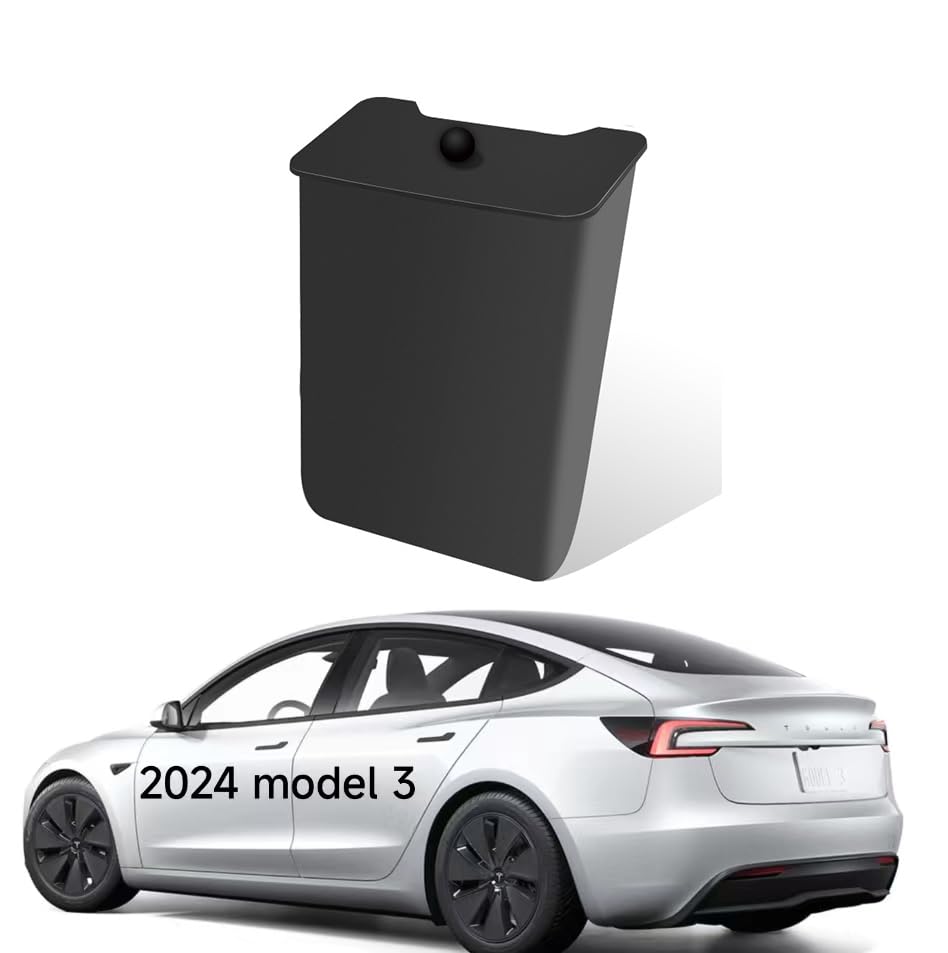 VIHIMAI Mittelkonsole Organizer Für Tesla Model 3 Highland 2024-2025 - 4-teilig Schwarz