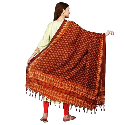 Women's Art Silk Digital Printed Dupatta Beautiful Stole Scarf For Casual Wear3