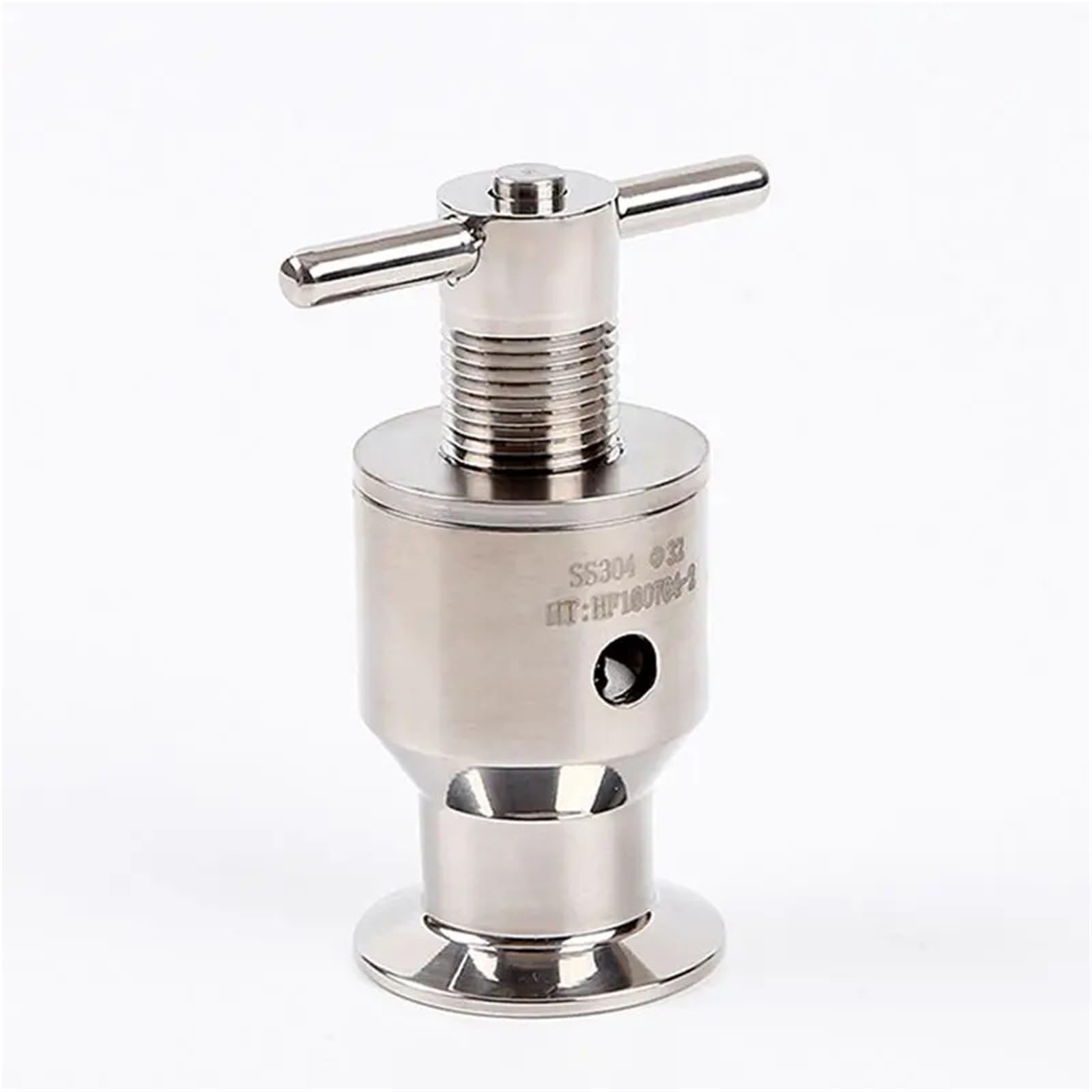 VáLvula De Alivio De PresióN Ajustable Tubo OD 32mm SUS304 1,5 "Tri abrazadera válvula de seguridad alivio presión ajustable 0,5-3, Bar ventilación escape para Calentador de Agua