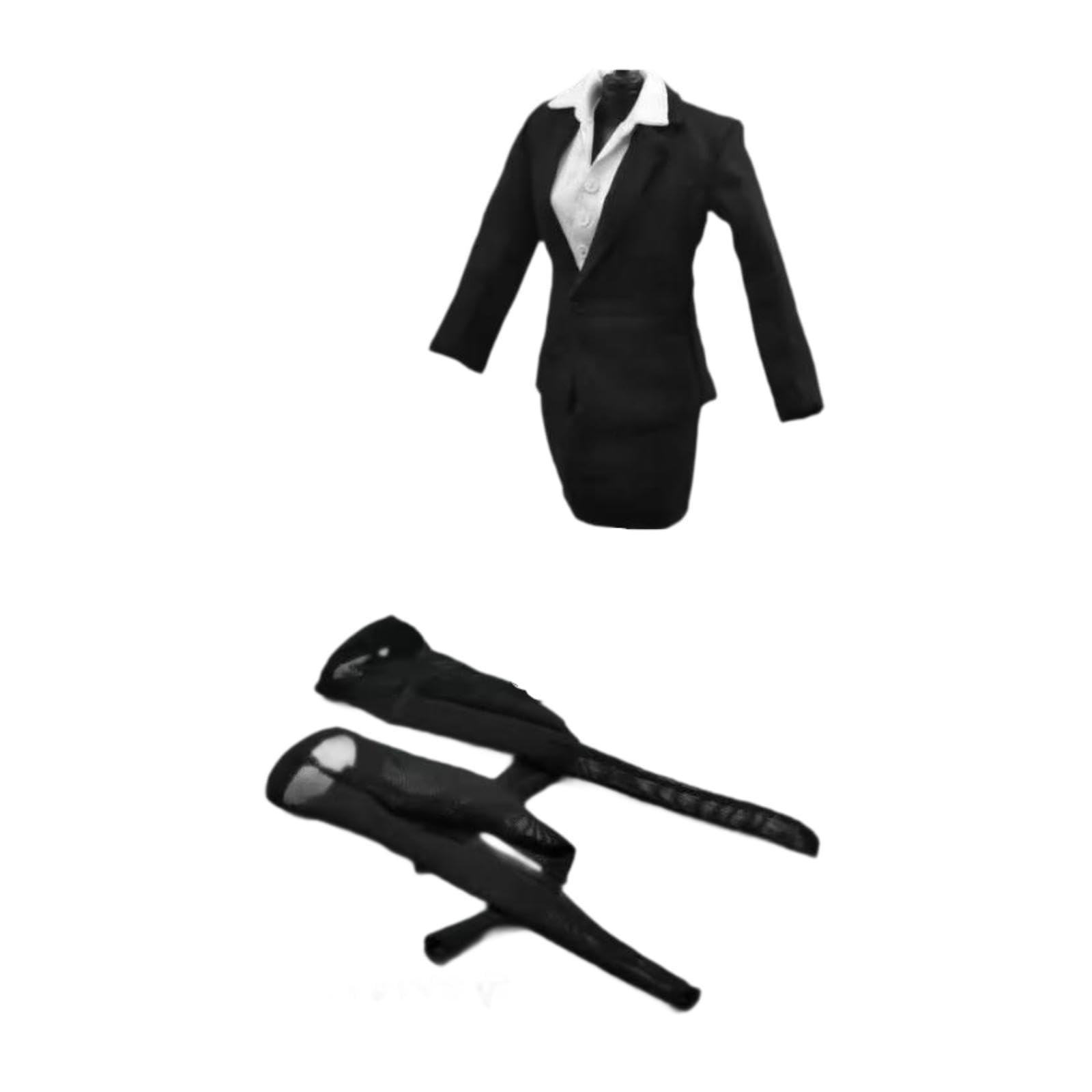 Milageto Traje de Ropa Femenina a Escala 1/6, Disfraz, Regalos para Niños, Muñecas Corporales