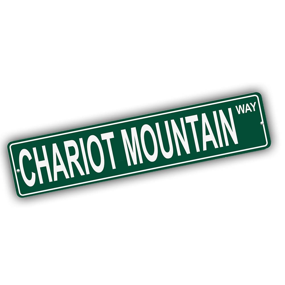 California Mountains Pick Your Mountain Compatible/Replacement for Chariot Mountain United States Mountain Aluminum Metal Tin Street Sign Style Home Decor For Man Cave Poker Tavern Game Room