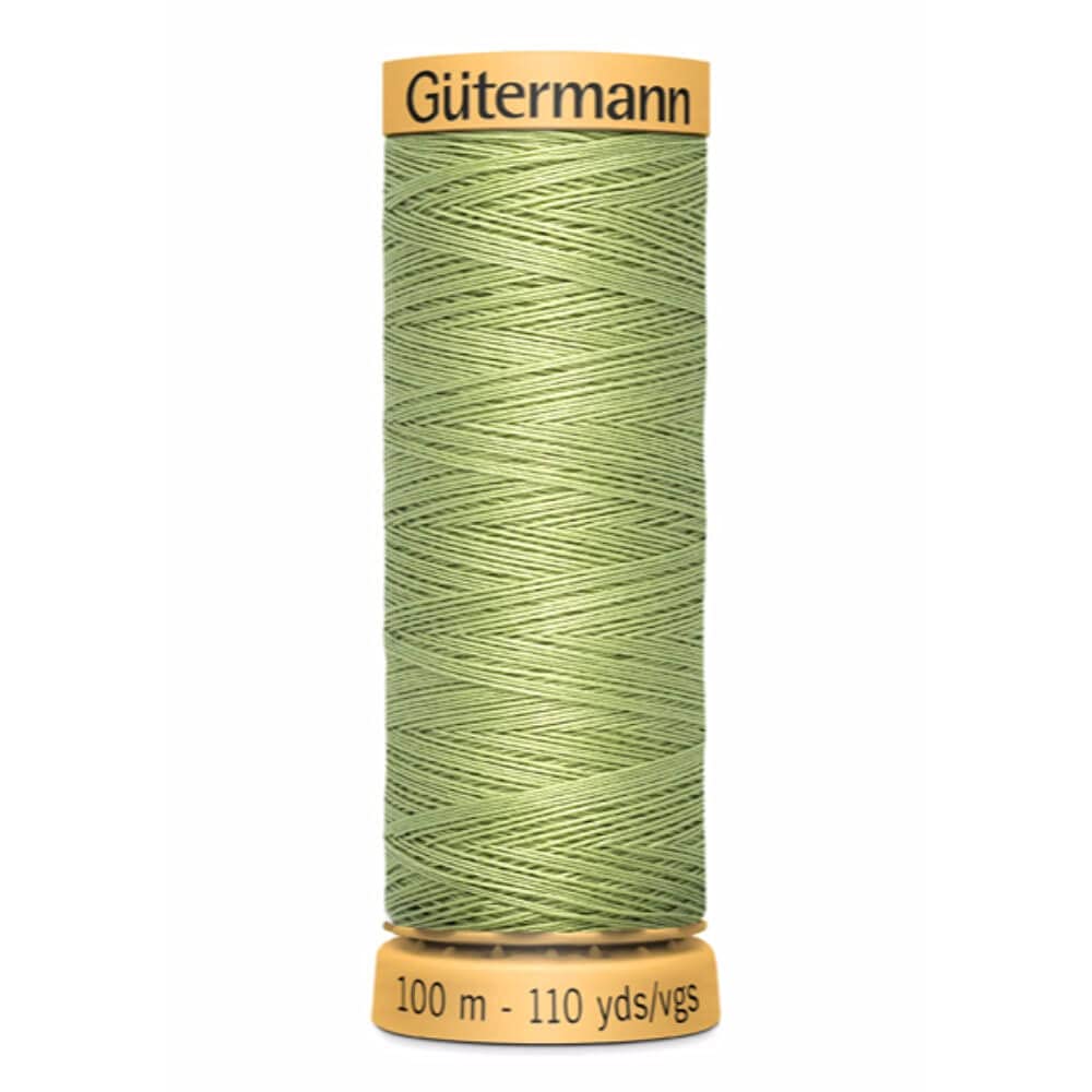 Gütermann GNE50-9837 Sewing Thread, Cotton, 9837, Green, 100 m