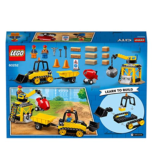 LEGO 60252 City Great Vehicles Bagger auf der Baustelle – Ansicht 7
