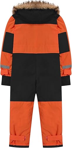 Miniatura 4 de Trajes de nieve para niños y niñas, trajes de nieve de una pieza, impermeables, resistentes al viento, para invierno, al aire libre, monos de