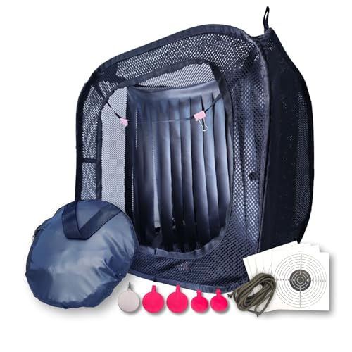 Portable Airsoft Target Tent-Black-Non Lethal with