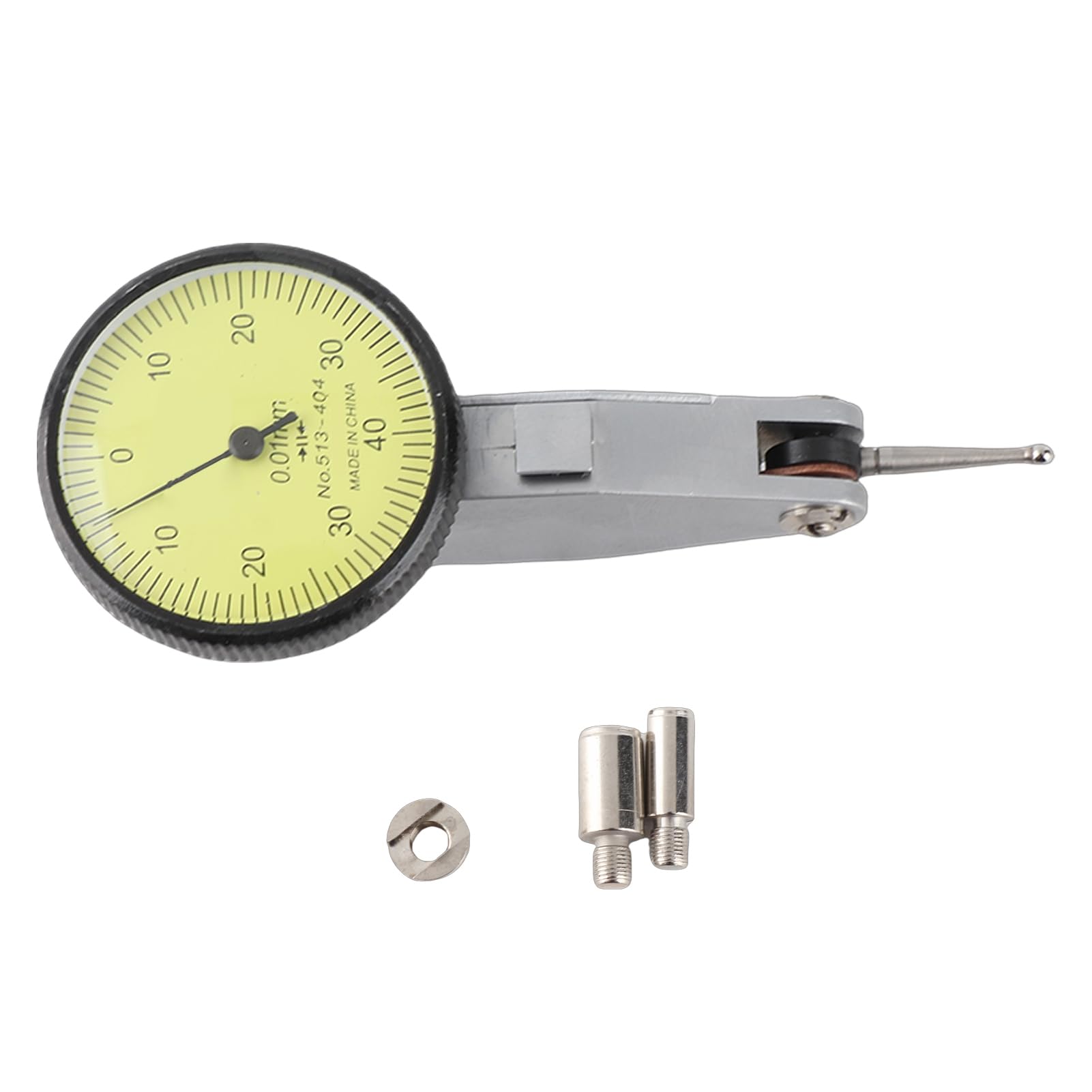 FTVOGUE Indicatore quadrante con quadrante di precisione per quadrante a quadrante con 2 sonde per la misurazione delle variazioni di superficie durante il layout di lavorazione(Ruby)