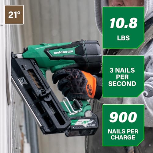 Metabo HPT NR3690DR MultiVolt Nailer Kit