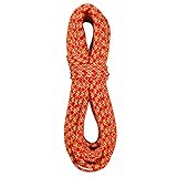 BlueWater Ropes 7.7mm Ice Floss Double Dry Dynamic Twin Rope (Red, 60M)