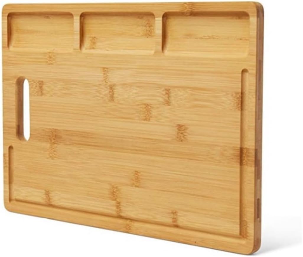 ペストリーボード 大きいまな板 まな板 竹製 付け コンパートメント と 天然竹製 カッティングボード ピザ 抗菌 パン切台 ステー
