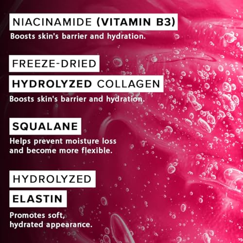 Image of Collagen Jelly Cream 100g - Niacinamide + Freeze-Dried Hydrolyzed Collagen - 24H Deep Hydration, Glow & Firming - Improves Skin Barrier, Anti-Aging Korean Skincare for All Skin Types