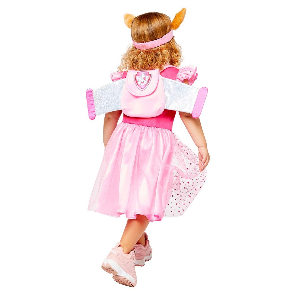 amscan - Costume di Skye di Paw Patrol ufficiale di Nickelodeon, 3-4 anni e 4-6 anni