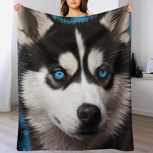 Couverture microfibre de qualité supérieure | Design husky premium