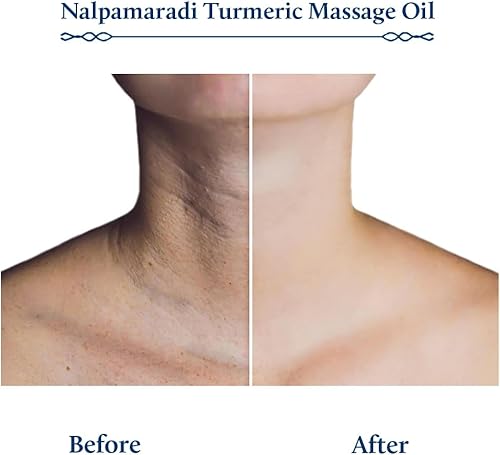 Miniatura 5 de Blue Nectar Nalpamaradi Tailam Skin Radiance Oil con cúrcuma  Aceite corporal a base de plantas y aceite facial infundido con cúrcuma, amla y