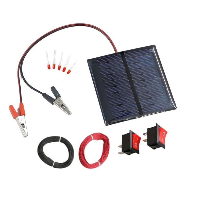 DIY Science Project Renewable Energy Mini Solar Panel Cell Workin...