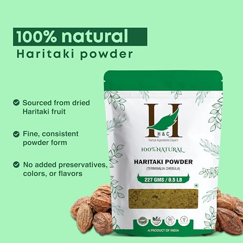 Haritaki Pulver von H&C – Natürliches Produkt zur Unterstützung der Verdauung
