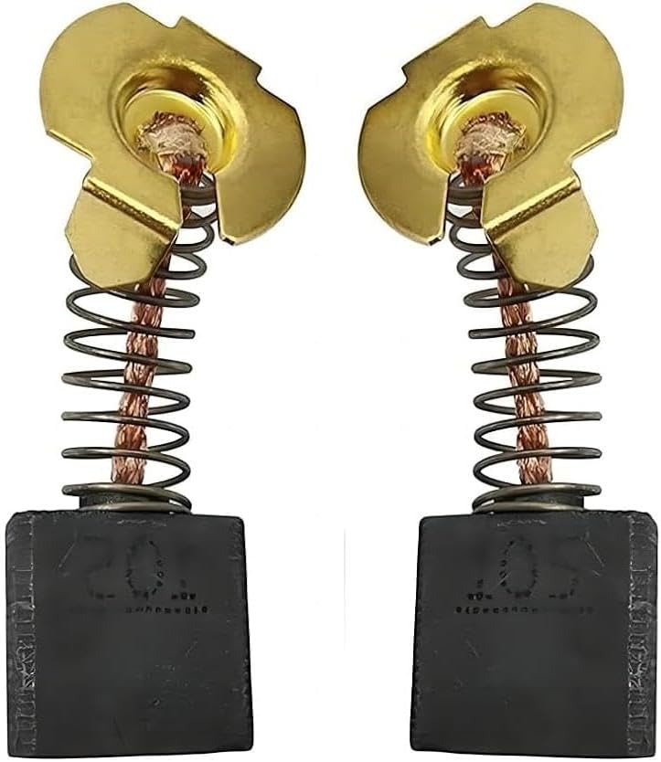 Paquete de 2 cepillos de carbón para pulidor N398321 para Dewalt Black & DeckerDWP849XDWP849