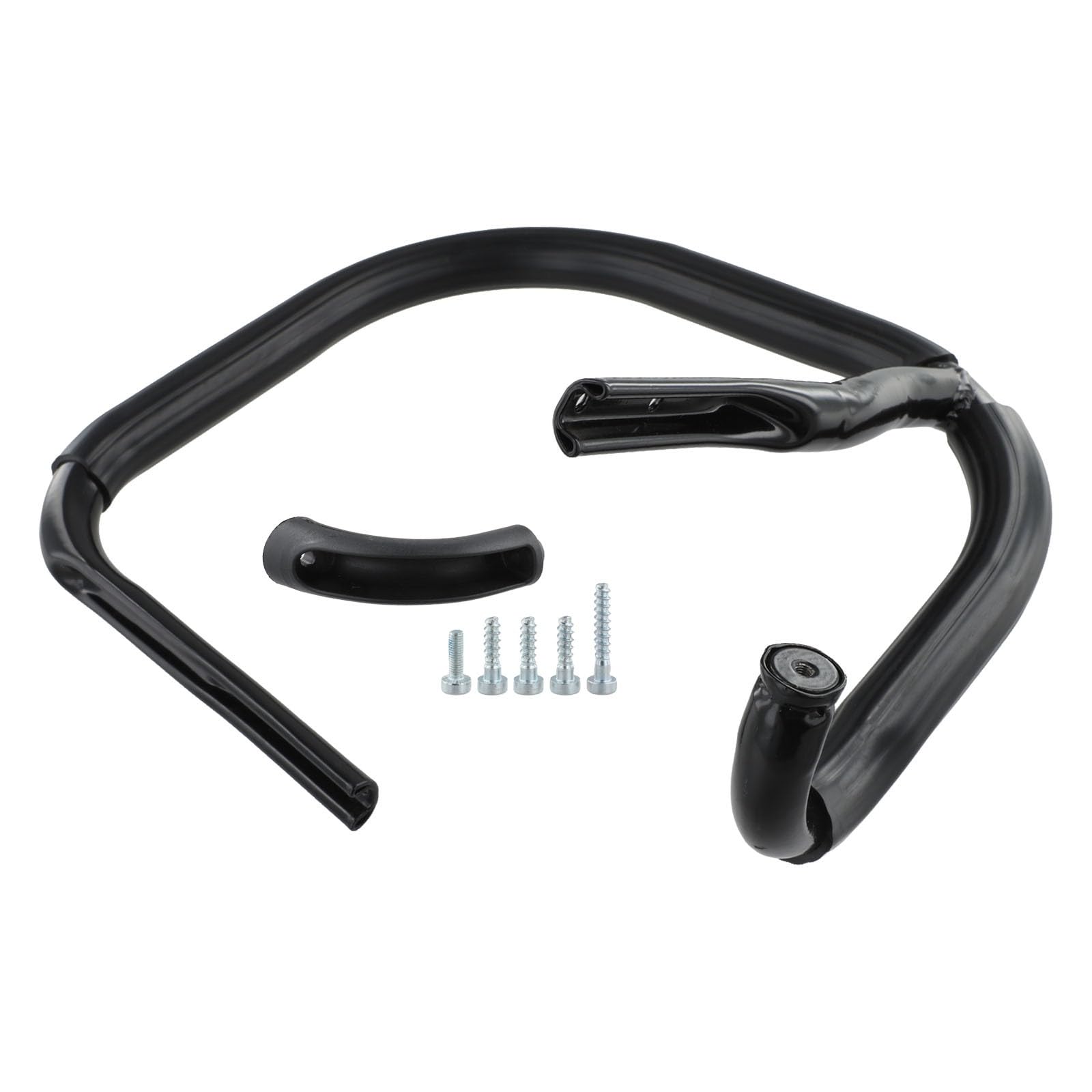 Mango angular para motosierra MS660 MS650 MS640 066 Reemplazo para motosierra 1122 790 3611 1122 791 5501, manillar robusto con tornillos, color negro