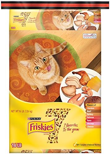 Purina Friskies 7 Dry Cat Food - 16 lb. Bag