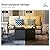 MFSTUDIO Patio Furniture Sets with 45" Gas Fire Pit Table, 8 Pieces Outdoor Metal Conversation Sets with 1 x 3-Seat Sofa, 2 Single Chairs, 2 Swivel Chairs and 2 Ottomans, Beige Cushion