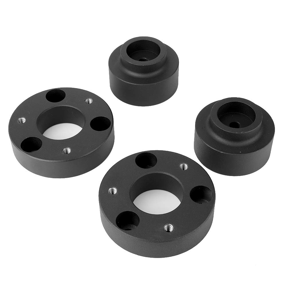 Kit de Nivellement 4 Pièces 2 Pouces Avant 1,5 Pouces Arrière pour 1500 4WD 2009-2018 – Kit de Levage Voiture