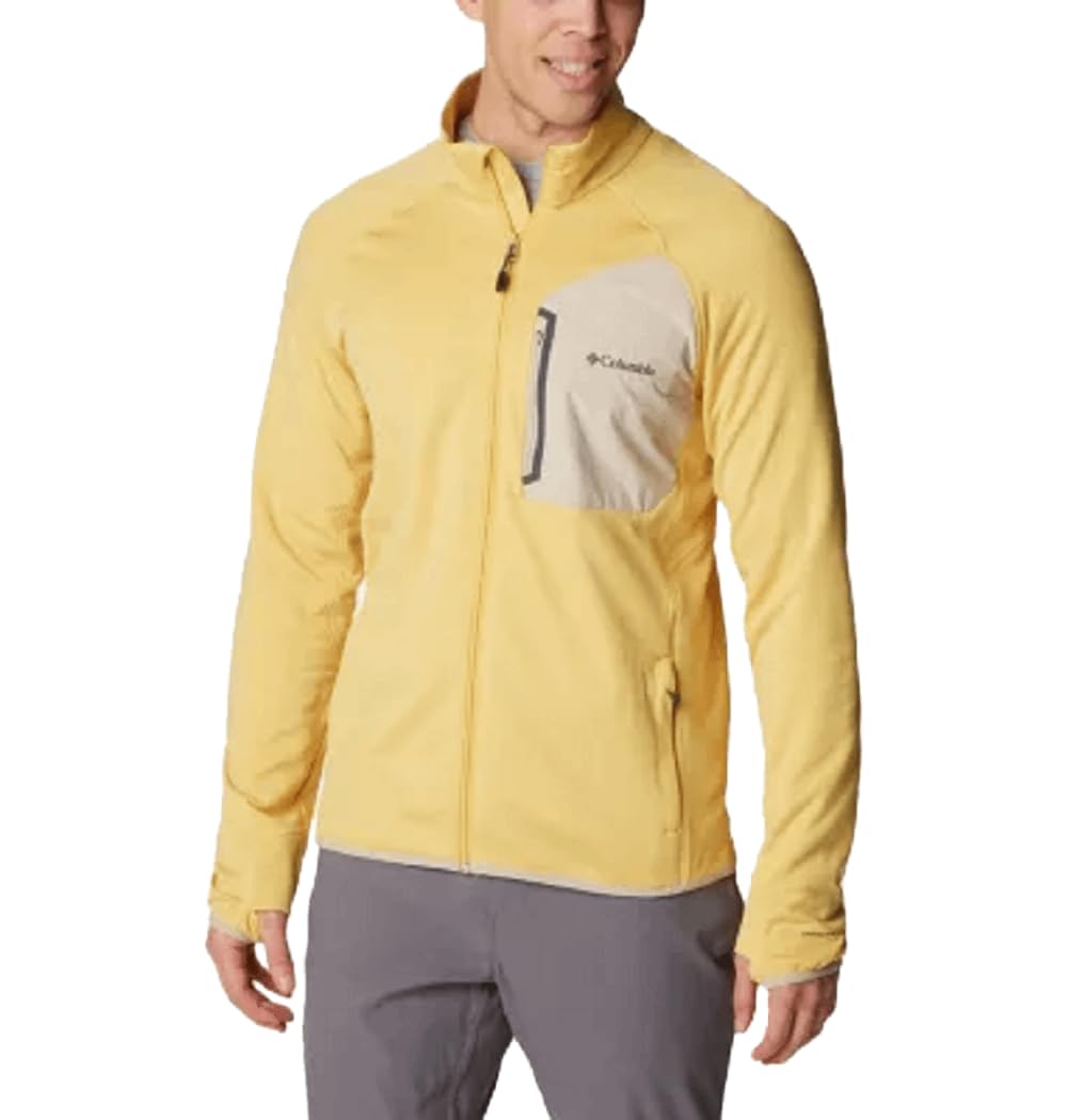 Columbia Men's Triple Canyon Fleece Jacket, Golden Nugget, XL