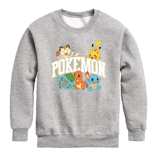 HYBRID APPAREL Pokémon - Pokemon Athletic - Youth Crew Fleece Sweatshirt
