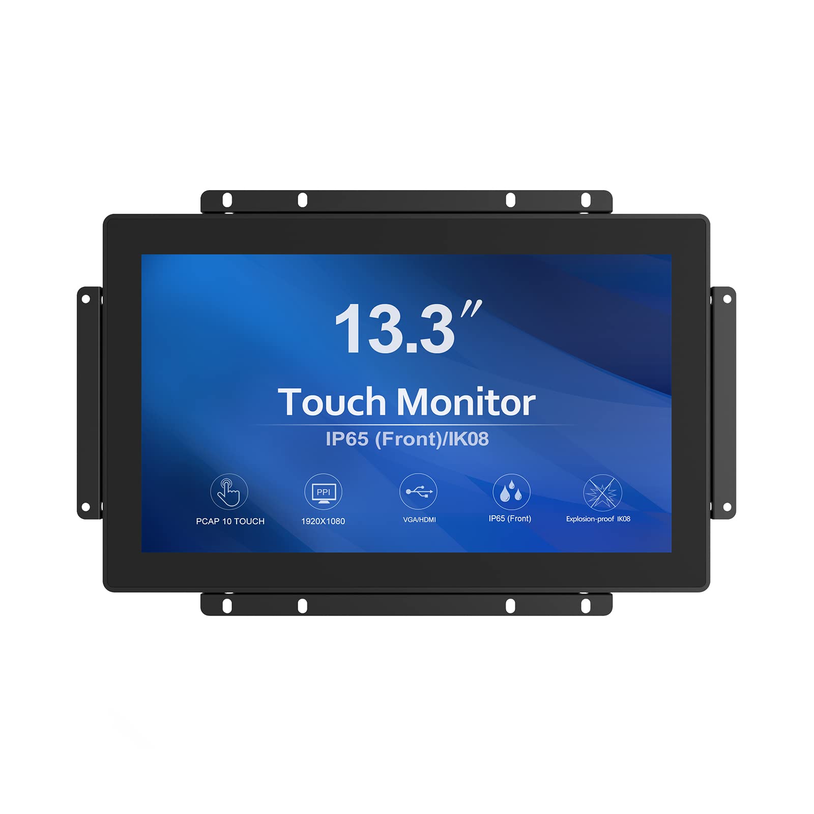 Amazon.co.jp: GreenTouch 13.3 インチ 10 ポイント オープン フレーム