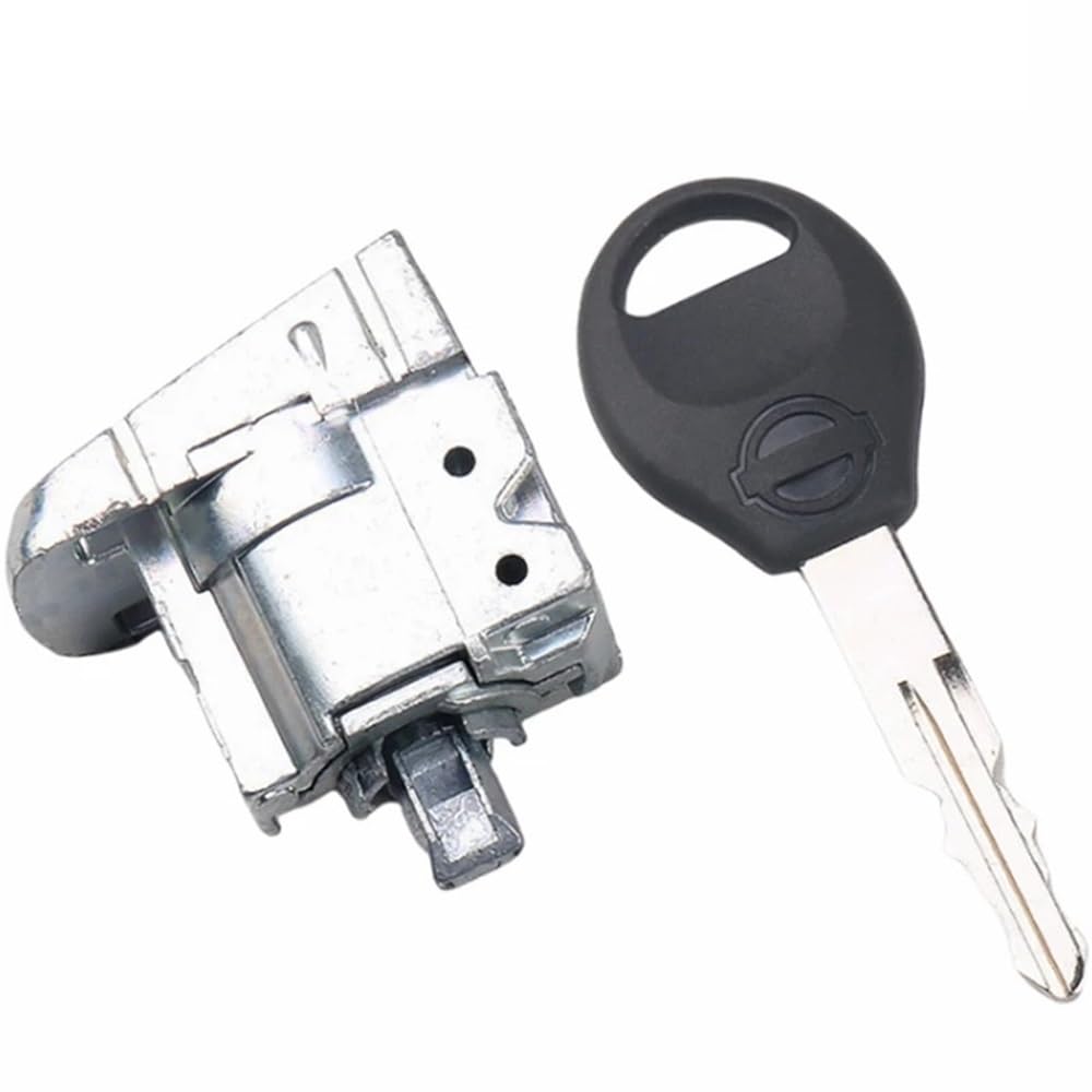 Hzsmyxgs One Color Car Door Lock Compatible With Nissan For Qashqai 2007-2015 Car Left Door Lock Cylinder Barrel With 1Pcs Key