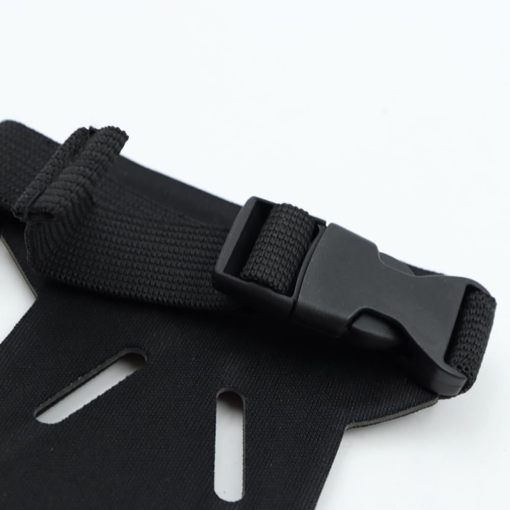 Sarini Protector de Brazo de Tiro con Arco Ajustable Protector de antebrazo con 3 Correas Hebillas Protector de Brazo para arqueros para Caza y Tiro al Blanco — view 5