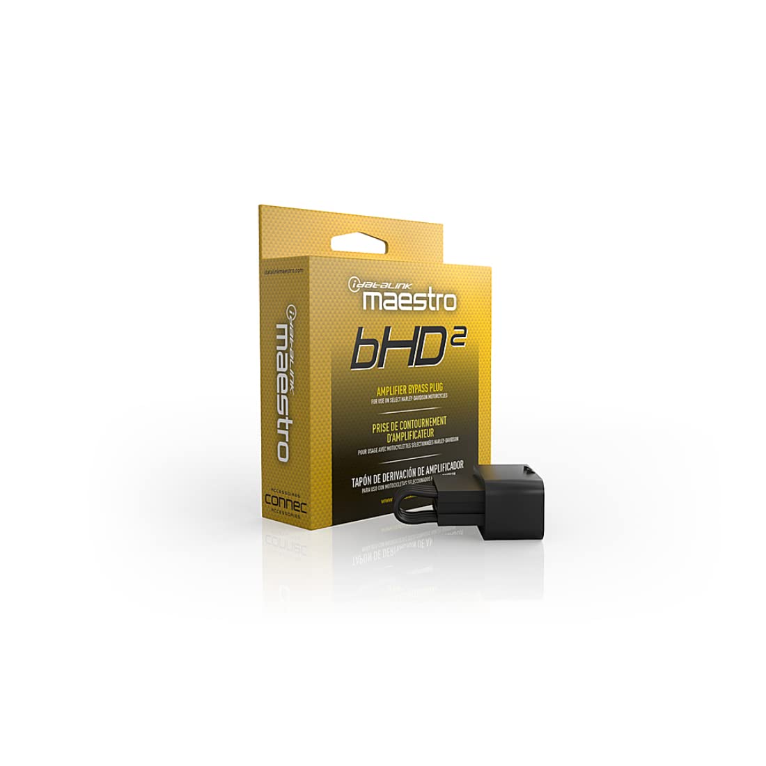 IdatalinkMaestro Amplifier Bypass for 2014-Up Harley Davidson - Copper (conductor), PVC (insulation) Cable Assembly - Deutsch DT Connector - Rugged Style