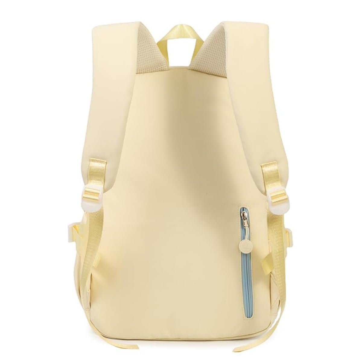 Mochila Escolar Niña Adolescente, Conjunto de Bolsos Escolares con Bandolera y Estuche, Gran Capacidad, Diseño Kawaii,3 Piezas para Adolescentes, Primaria y Secundaria (Yellow)