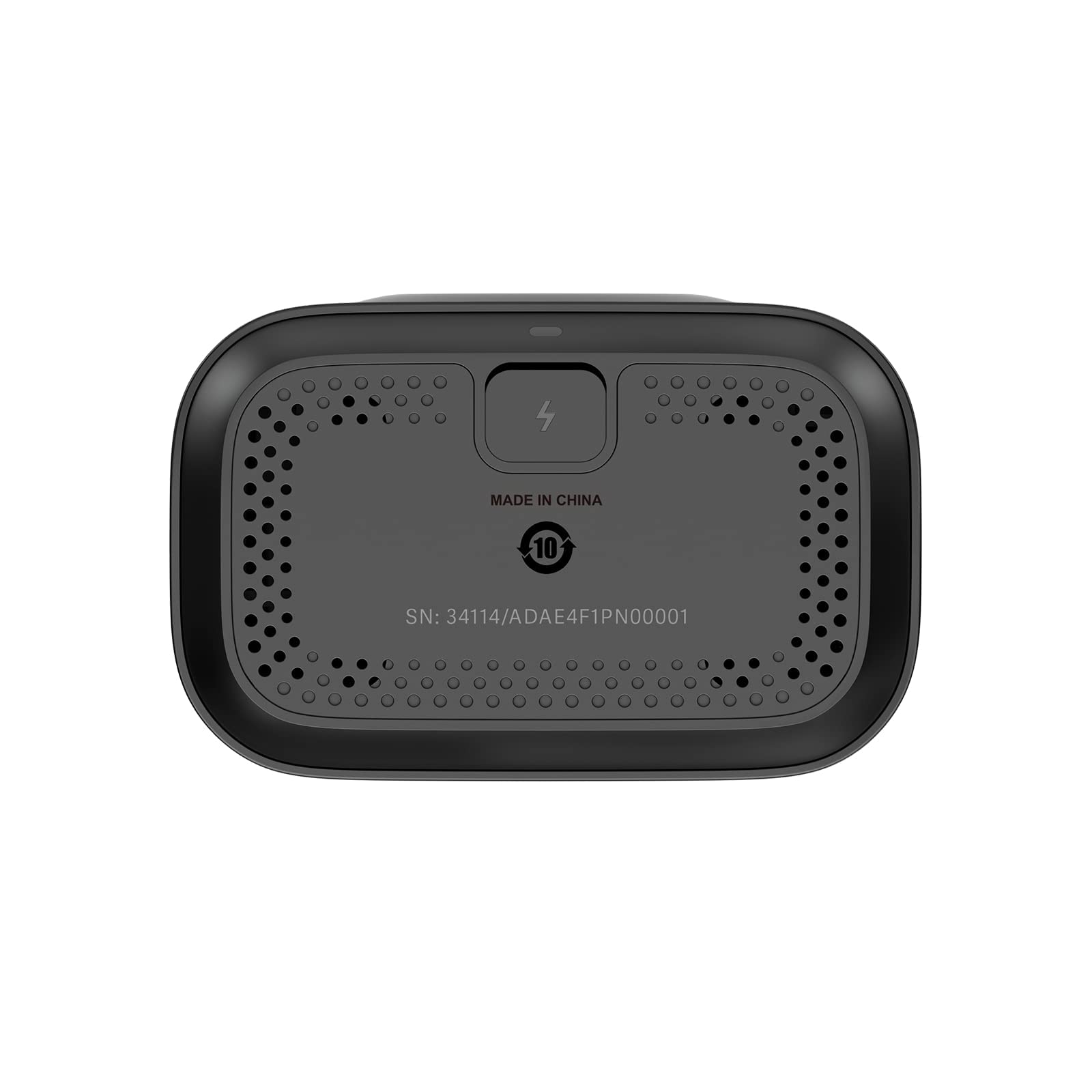 XIAOMI Mijia Bomba de Aire Portátil 1S, Luci a LED 2000mAh 150PSI, Mini Compressore d'Aria Portatile con Sensore di Pressione LED per Auto, Bicicletta, Moto, Palla, Bici, Palloni, Nero