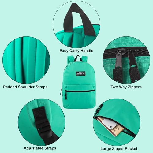 Image of Trail maker Classic 17 inch Backpacks with Adjustable Padded Straps | School Backpacks for Girls, Boys
