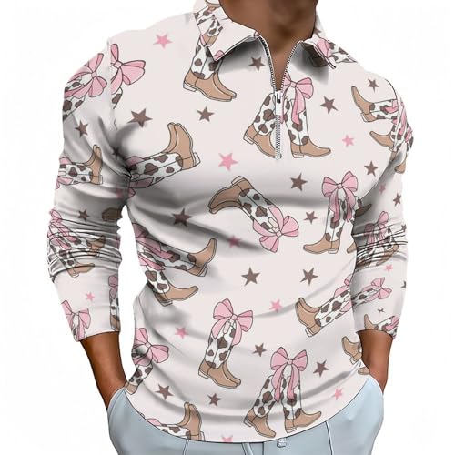Polo manches longues homme pour le golf et les sorties d'automne