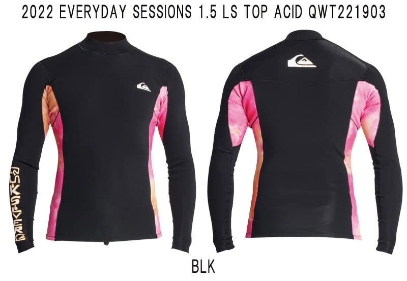 Amazon | 21-22 QUIKSILVER EVERYDAY SESSIONS 1.5 LS TOP ACID