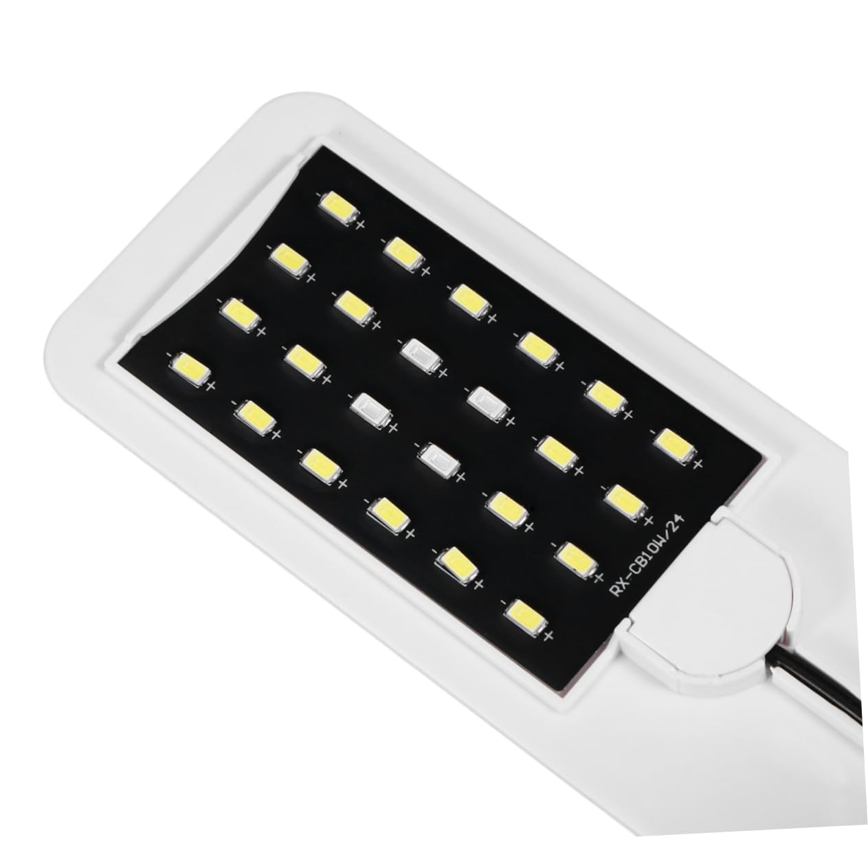 Toddmomy LED per Acquari con Clip Illuminazione per Piante Acquatiche Design Ultra Sottile e Luminosità per Acquari e Tartarughieri e