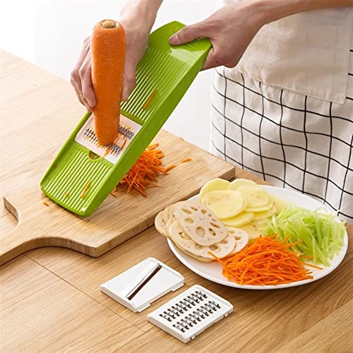 Mandolina cortadora manual para verduras y frutas miniatura 3